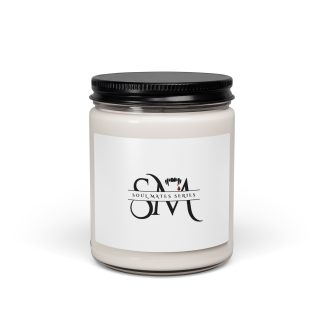 Scented soy candle